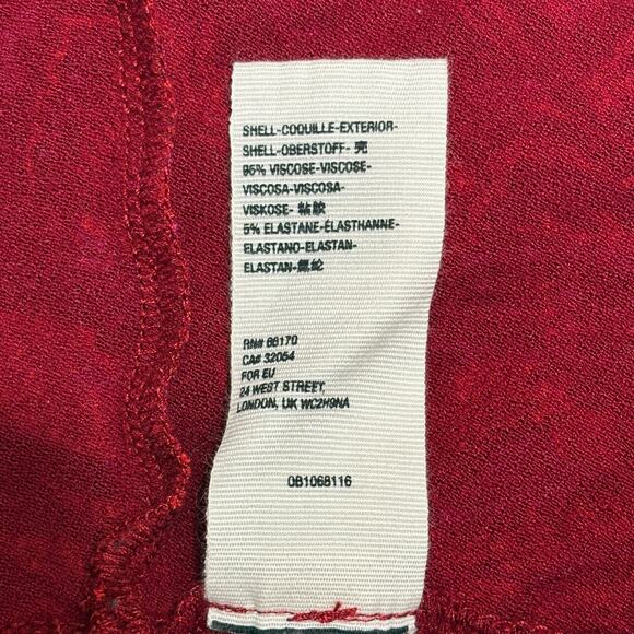 Free People HELLO LOVER Floral Ruched Long Sleeve Flowy Tunic Top Dress in Red M - Picture 9 of 10